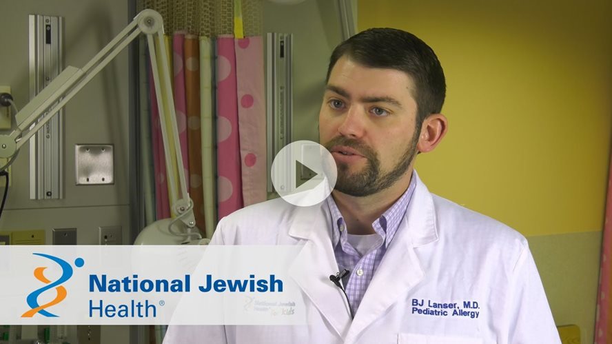BJ Lanser, MD with National Jewish Health