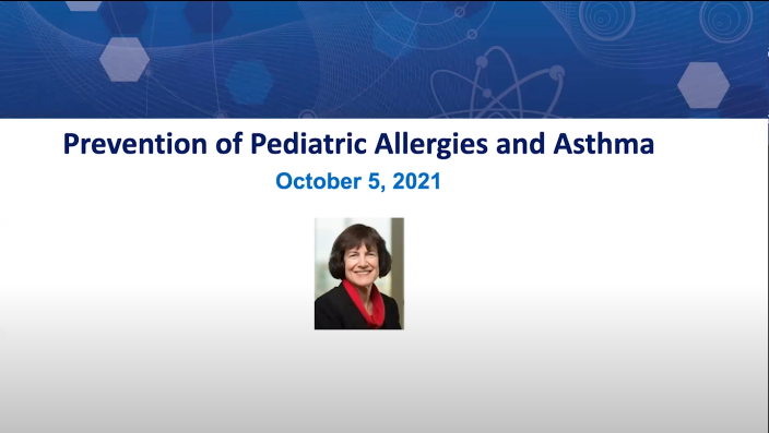 The Big Idea: Prevention of Pediatric Allergies and Asthma