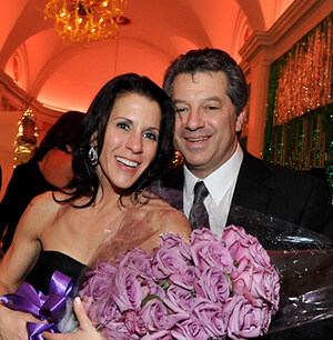 Sheree and Marc Holliday enjoy the Winter's Evening Gala Dinner Dance in New York City.