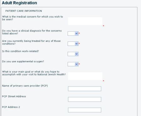 Adult Registration
