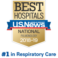 BEST HOSPITALS U.S.News & WORLD REPORT NATIONAL PULMONOLOGY 2015-16