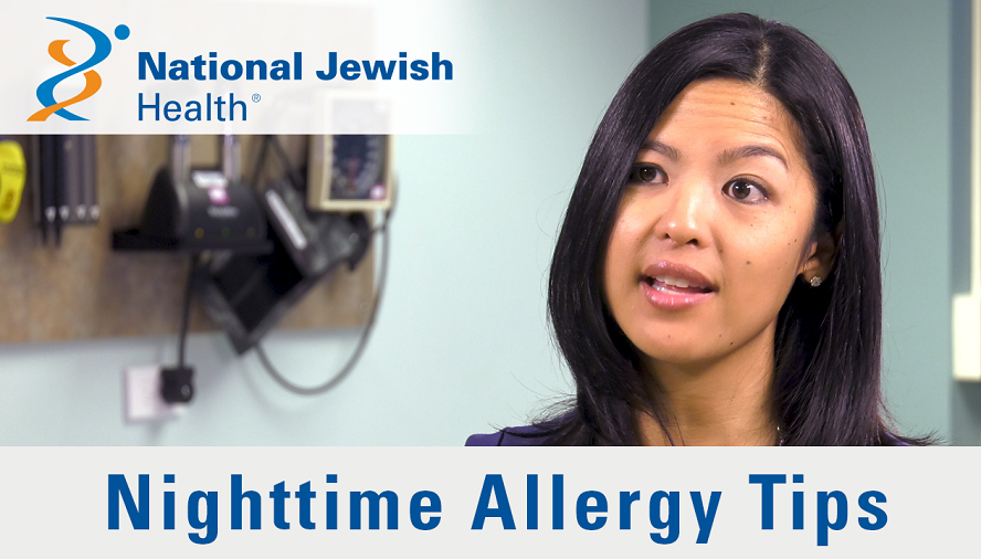 nighttime allergy tips video