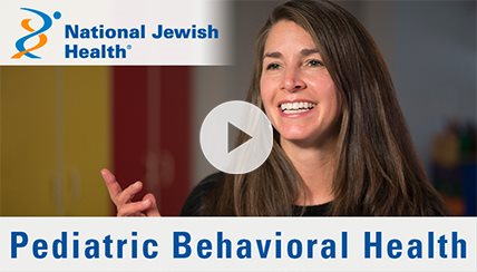 pediatric behavioral health at national jewish health video