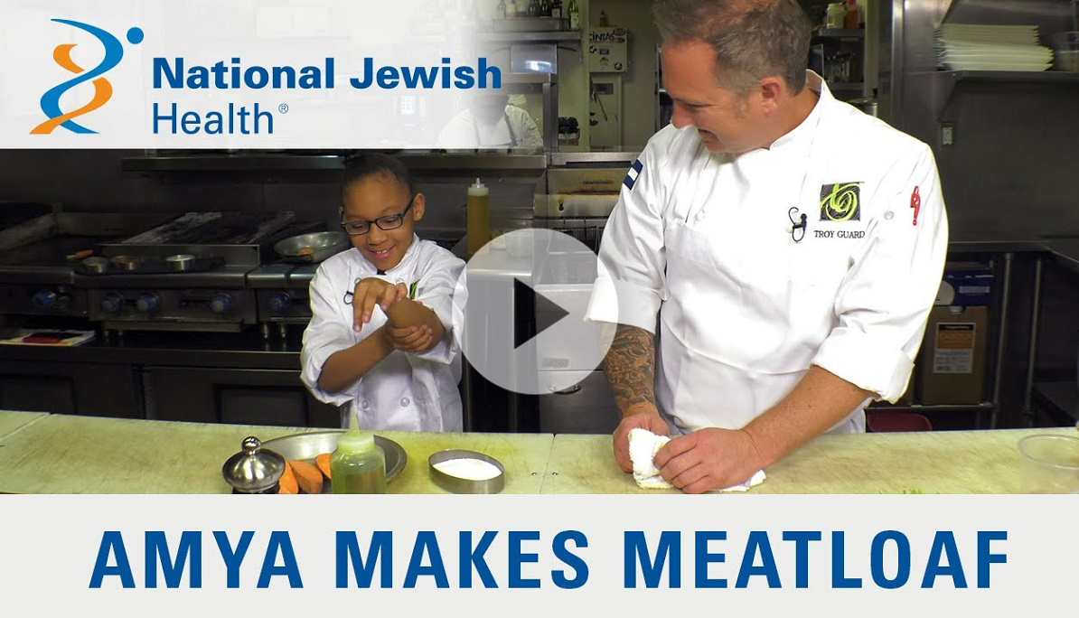 amya makes meatloaf video