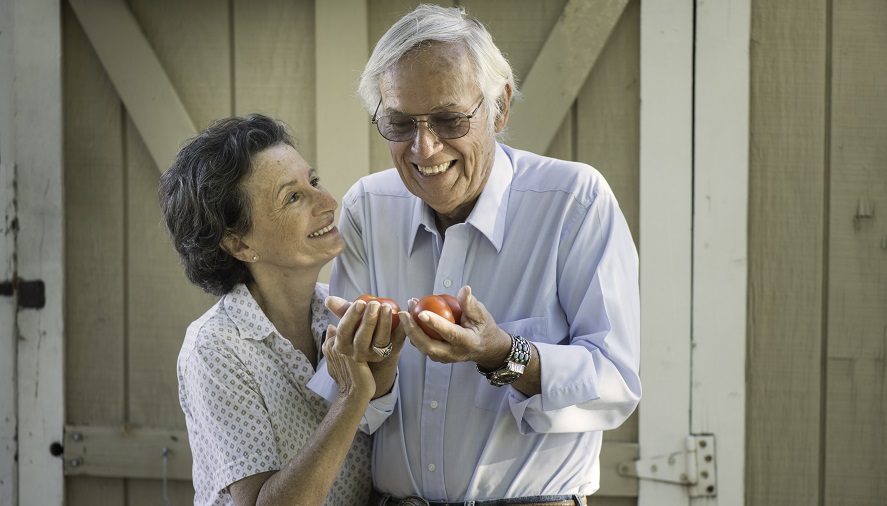 Debra Kates Shaw and her husband