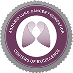 Addario Lung Cancer Foundation (ALCF) Centers of Excellence Seal