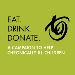 Eat. Drink. Donate. A Campaign to Help Chronically Ill Children