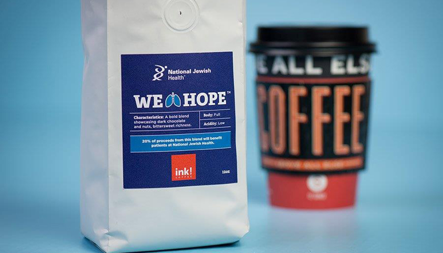 ink! Coffee Releases Limited Edition “We Breathe Hope” Coffee for Holiday Season to Benefit National Jewish Health
