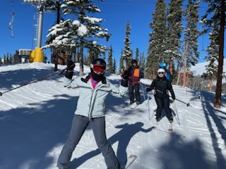 lahm lab skiing trip