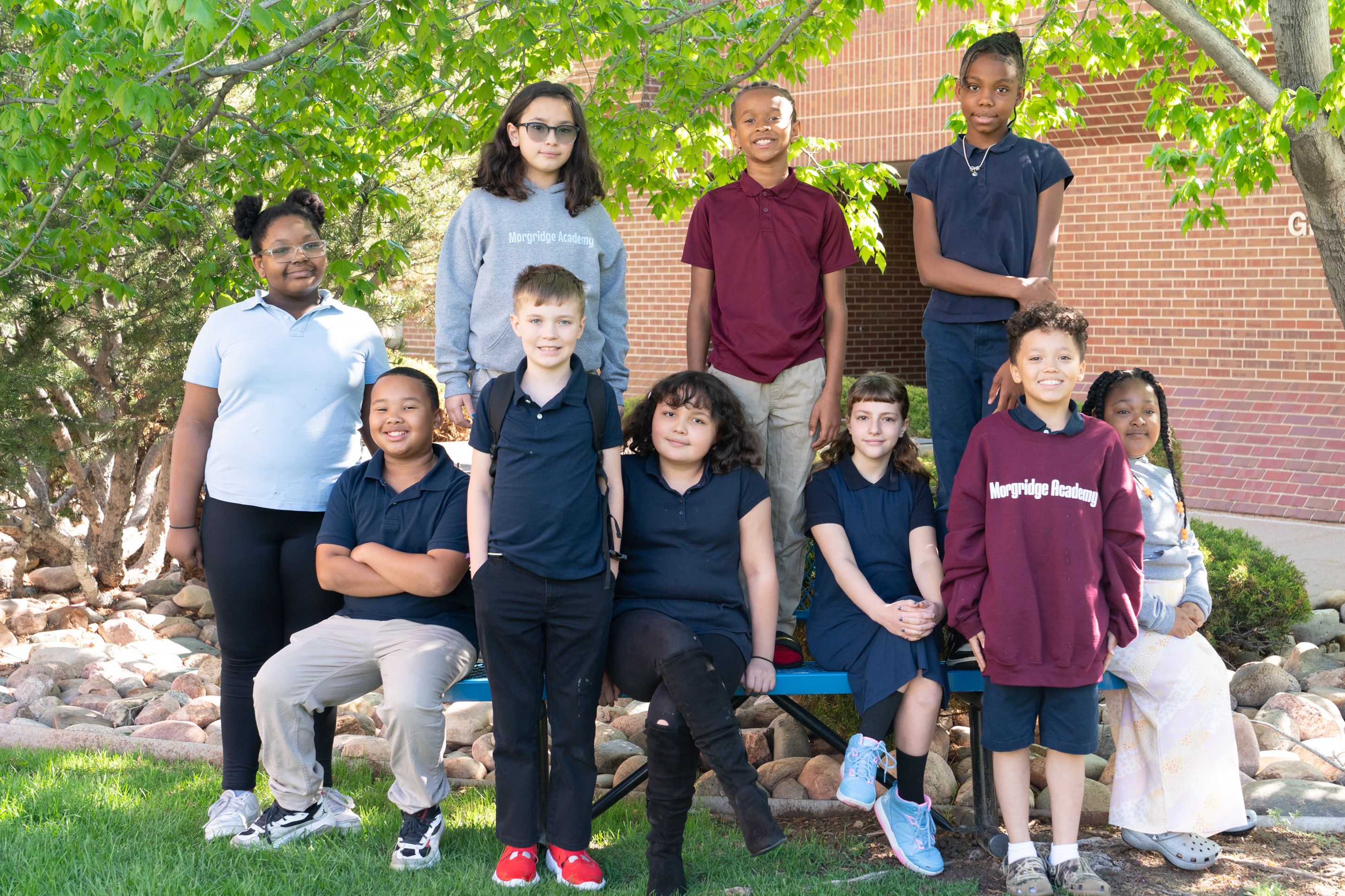 Morgridge class outside