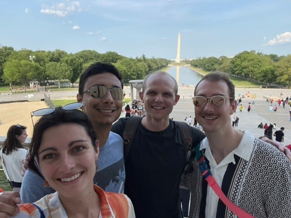 Petrache labs group picture at Washington DC