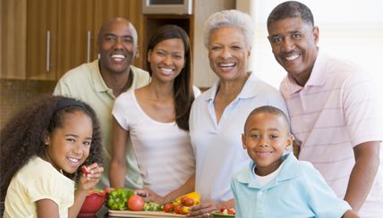 Family Eating Healthy