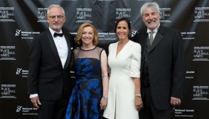 2016 Honorees with their wives: Donald and Maureen Nunnari and Darcy and Michael Savoy