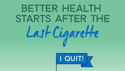 better health when you stop smoking infographic