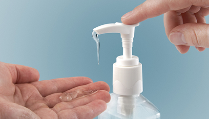 Hand Sanitizer in a pump