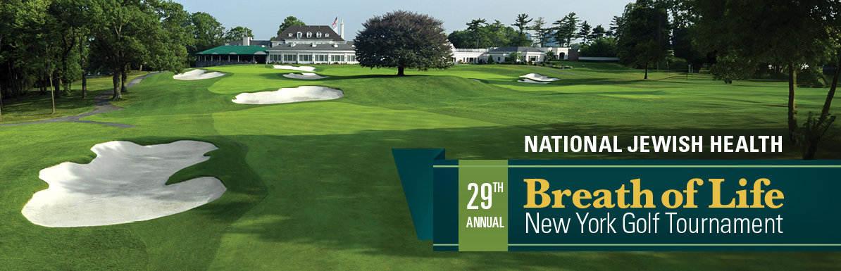 breath of life new york golf tournament banner