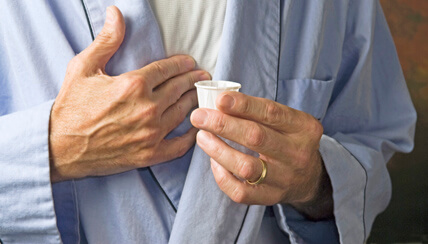 Patient taking medication Patient taking medication