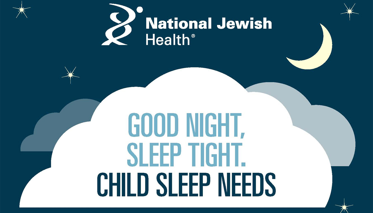 child sleep needs infographic