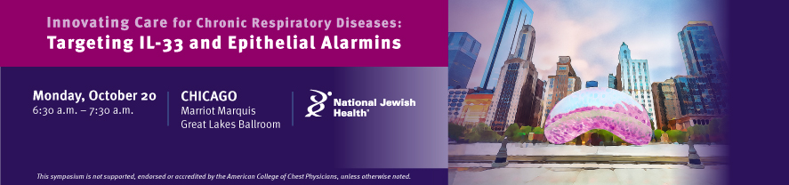 Innovating Care for Chronic Respiratory Diseases: Targeting IL-33 and Epithelial Alarmins