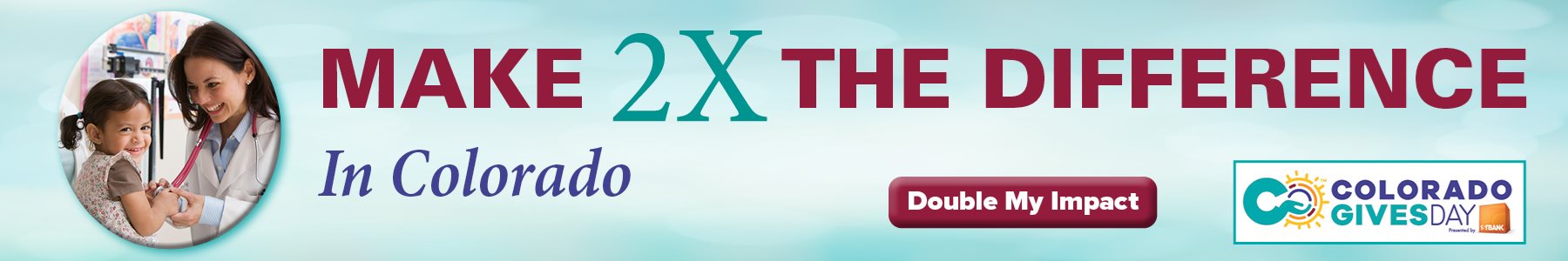 Make Twice the Difference with a Donation on Colorado Gives Day