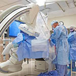 Cardiology lab - heart treatment
