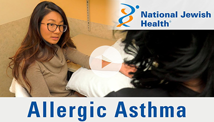 allergic asthma video