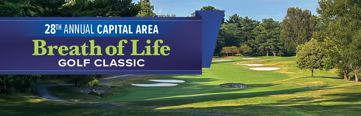 2025 Capital Area Breath of Life Golf Classic banner