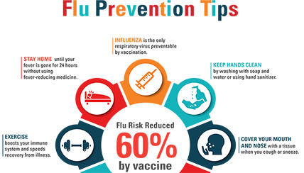 flu prevention infographic